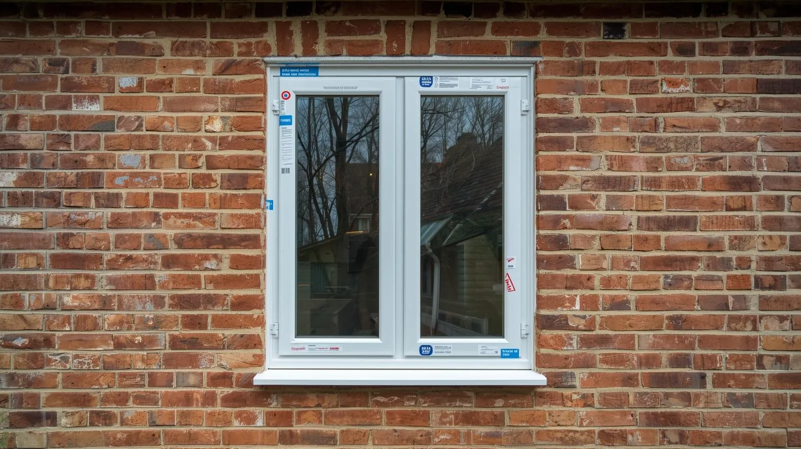 Pas gemonteerd kozijn van hoogwaardig materiaal, klaar voor afwerking